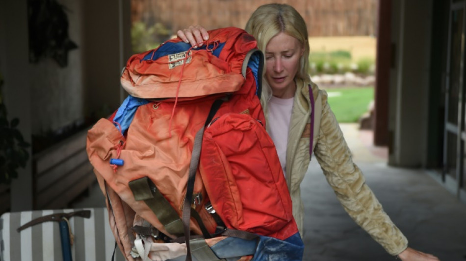 Argentine: le sac &agrave; dos d'un alpiniste d&eacute;c&eacute;d&eacute; il y a 40 ans lib&eacute;r&eacute; des glaces par ses filles