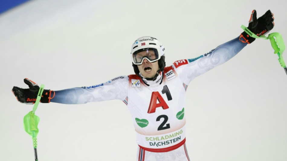 Ski: Kristoffersen puissance 5 &agrave; Schladming, No&euml;l sur le podium avant les Jeux