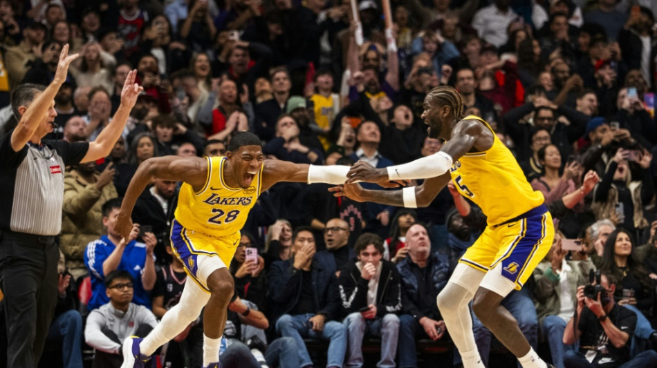 Lakers gewinnen dank Hachimuras Dreier - James-Serie rei&szlig;t