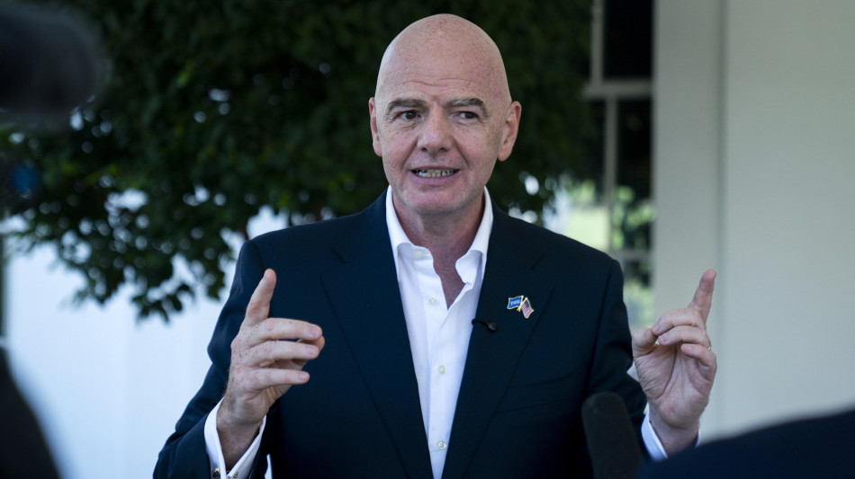 Gaza: Infantino, la Fifa non pu&ograve; risolvere problemi geopolitici