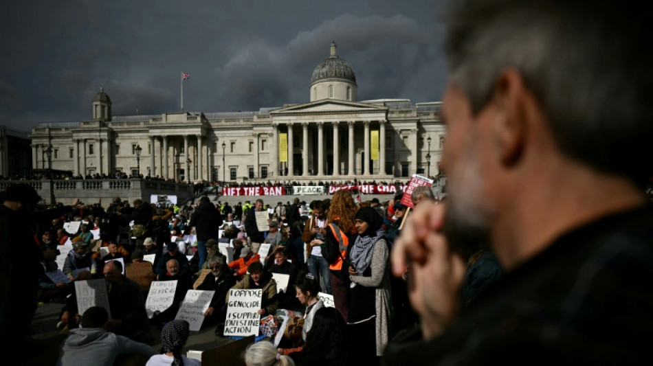 Royaume-Uni: rassemblements propalestiniens, malgr&eacute; les appels &agrave; ne pas manifester apr&egrave;s l'attaque contre une synagogue