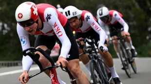Swiss win world time-trial mixed relay as Van Vleuten crashes