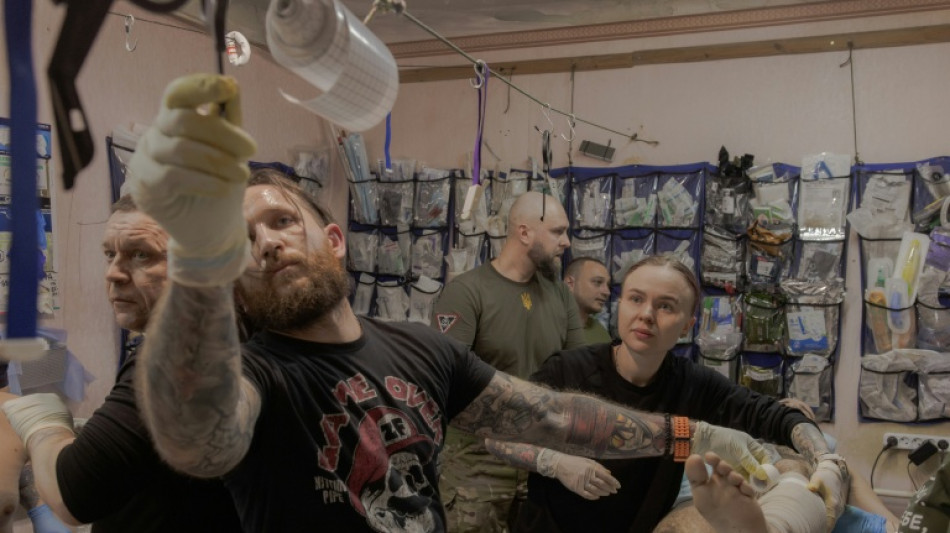Sur le front ukrainien, un couple de soignants panse la guerre