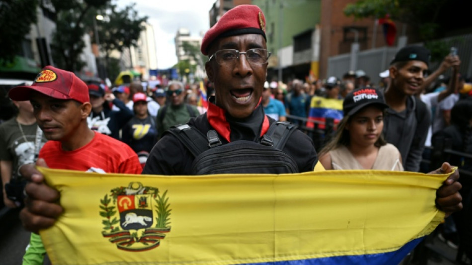 'Free our president', Maduro supporters demand at rally