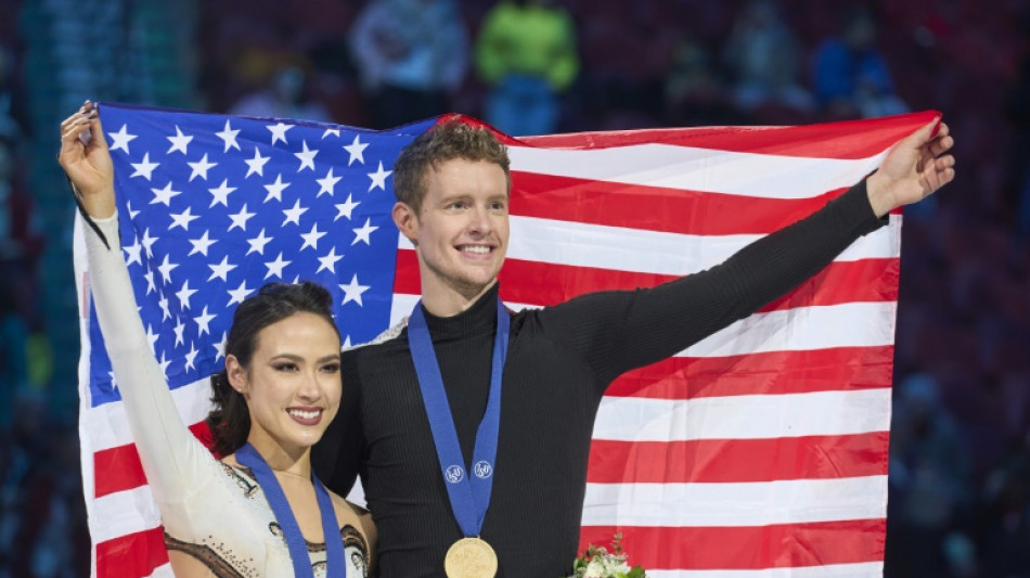 Mondiaux de patinage: les Am&eacute;ricains Chock et Bates conservent leur titre en danse sur glace