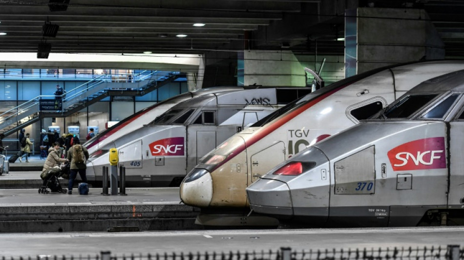 Gr&egrave;ve mercredi: circulation "perturb&eacute;e" sur les lignes TER, TGV et Ouigo