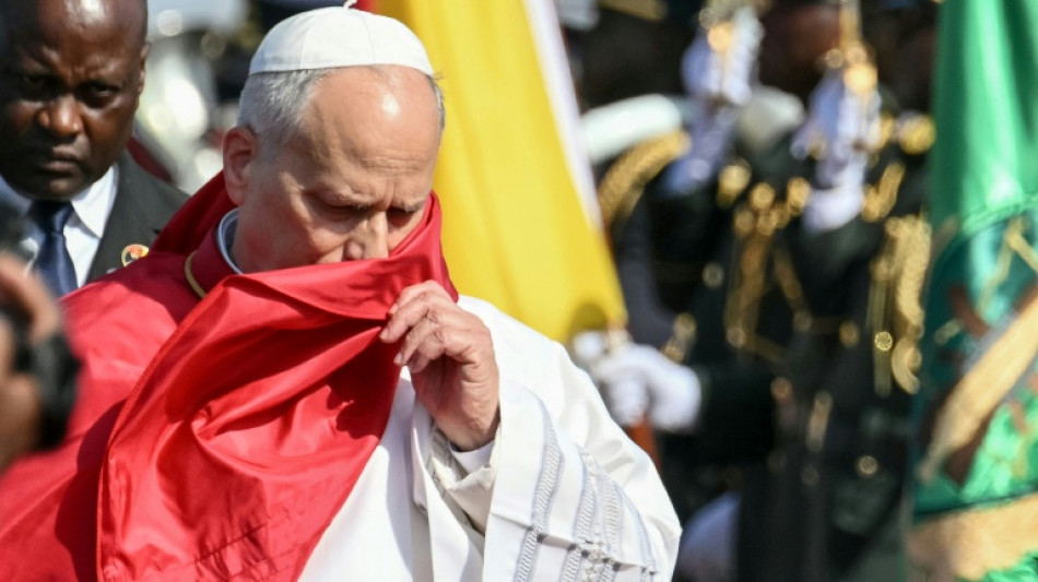 Pope arrives in Angola on Africa tour overshadowed by Trump 