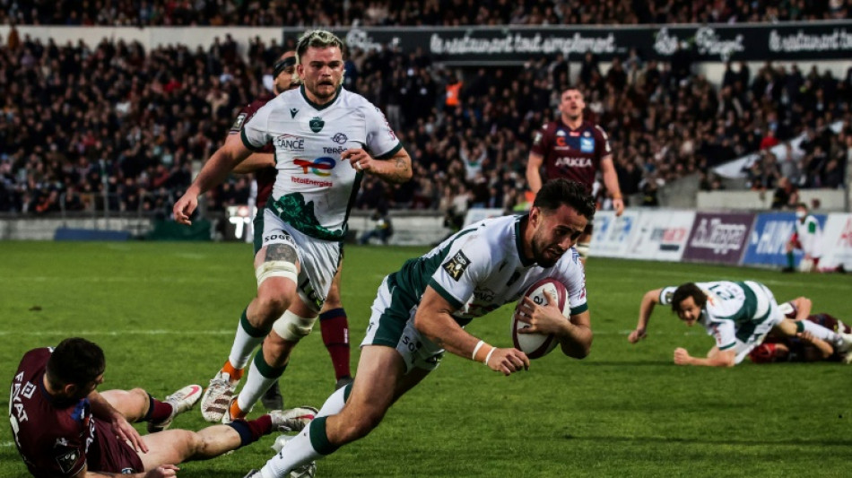 Top 14: Bordeaux-B&egrave;gles chute encore, Montpellier et le Racing 92 stopp&eacute;s