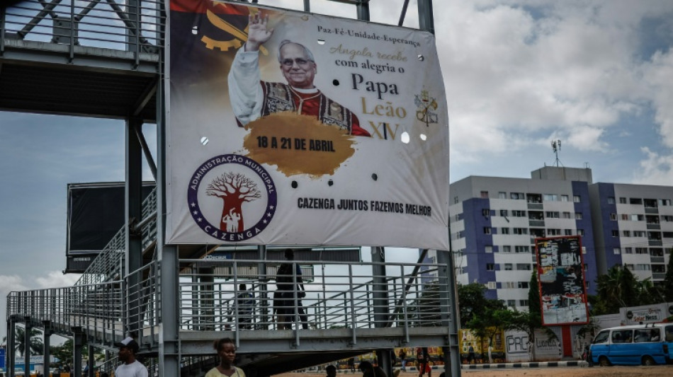 Pope brings Africa tour to Angola as Trump feud drags on