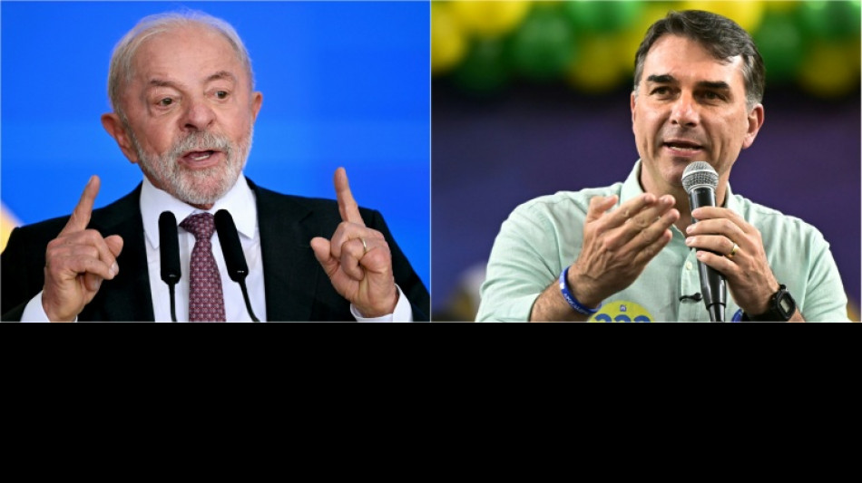 Lula e Fl&aacute;vio Bolsonaro se enfrentam em seu primeiro debate a uma semana do 2&ordm; turno
