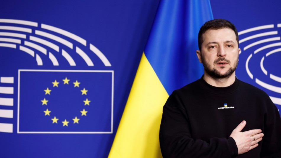 Zelenski se re&uacute;ne en Bruselas con aliados de la UE, tras visita a Par&iacute;s y Londres