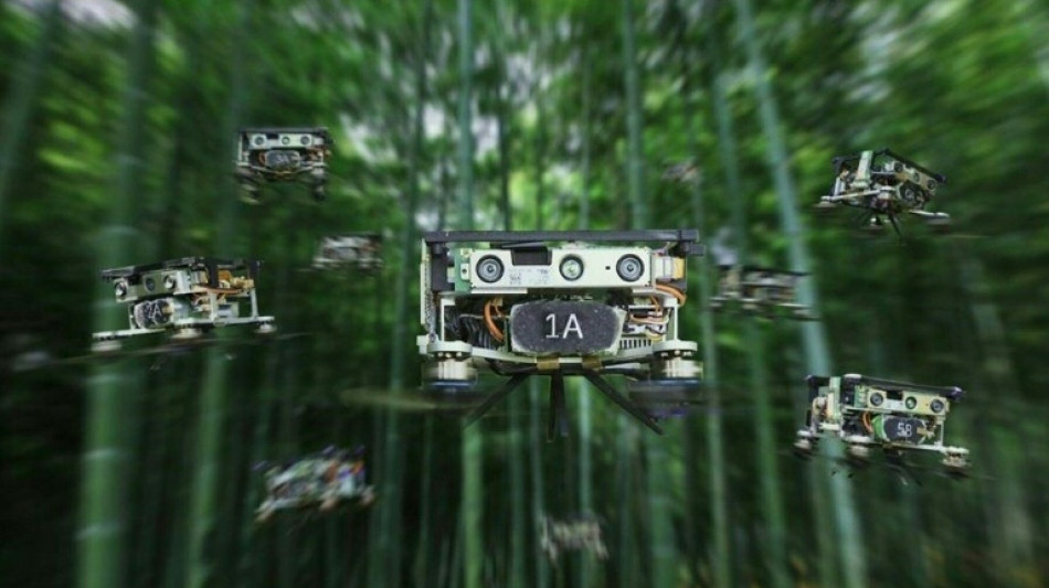 Des essaims de drones autonomes test&eacute;s avec succ&egrave;s en pleine nature