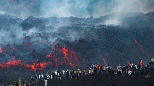 Tourists rush to Mount Etna as Italian volcano erupts