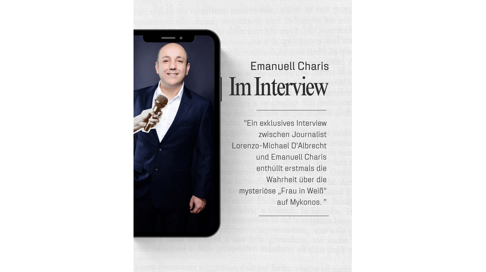 Exklusiv-Interview mit Emanuell Charis - Die Wahrheit &uuml;ber die Frau in Wei&szlig; ersch&uuml;ttert Europa!