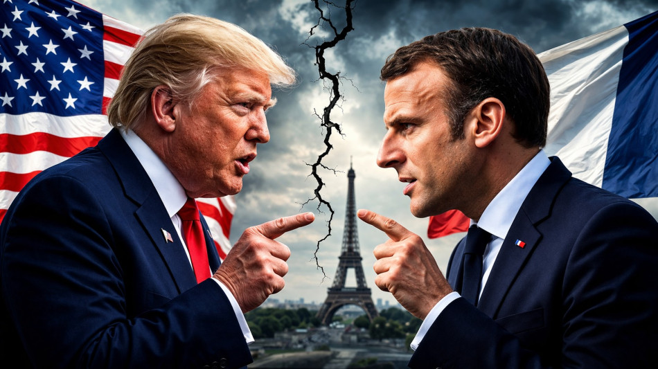 Trump et Macron s'affrontent